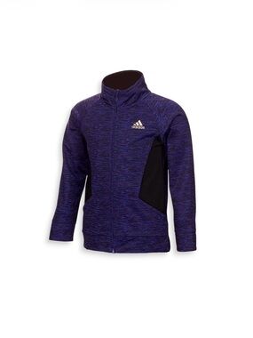 Adidas Kids Purple and Black Jacket